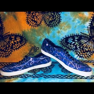 ⚡️Purple digi lightning vans ⚡️